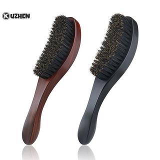 KUZHEN Tay Cầm Gỗ Boar Lông Bàn Chải Làm Sạch Làm Tóc Nam Râu Bàn Chải Chống Tĩnh Điện Cắt Tóc Tạo Kiểu Tóc Dụng Cụ Cạo Râu HOT
