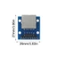 Bảng mạch chuyển đổi Yoo RJ45 sang DIP2 54mm có đèn báo trạng thái LED để kết nối mạng