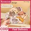 XUAN 1 Chiếc Dụng Cụ Lập Kế Hoạch Bàn 2026 Dễ Thương Chó Series Lịch Để Bàn Hàng Năm Chương Trình Nghị Sự Người Tổ Chức Ghi Chú Cho Văn Phòng Tại Nhà Trường Học Lập Lịch Hàng Ngày VN