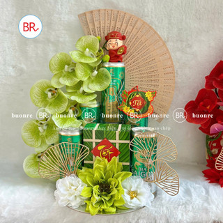 [Bán Sỉ] Set 10/20 Đầu Hoa Lan Hồ Điệp Trang Trí Tháp Bánh, Hộp Quà – Phụ Kiện Decor Hàn Quốc ANGIHOME