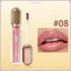 USHAS Matte Pearlescent Lip Gloss Non-Stick Cup Son môi chống thấm nước Son môi dạng lỏng