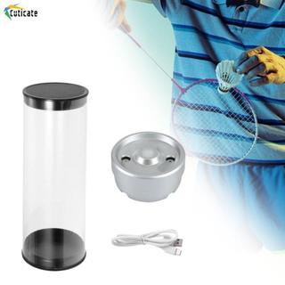 Máy hấp bóng cầu lông Shuttlecock có khả năng sạc lại kèm ống lưu trữ