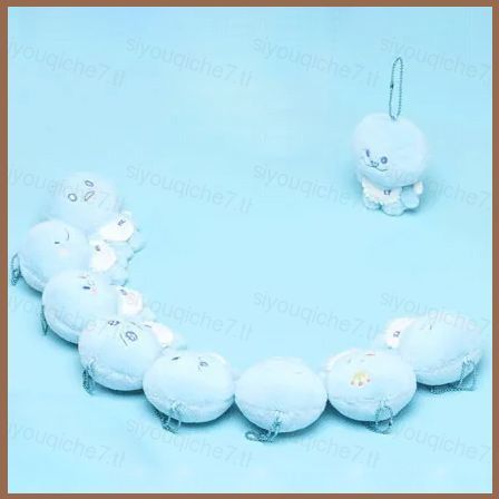 SY Super Junior LEETEUK HEECHUL 10cm Plushie Doll Móc khóa SJ Market Pop-Up Phiên bản giới hạn Túi quyến rũ