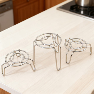 Giá hấp bằng thép không gỉ Mini 304 bền bỉ dày - Giá đỡ nấu ăn nhà bếp đa chức năng cấp thực phẩm