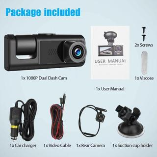 New Camera hành trình ô tô Taxi hỗ trợ kết nối 3 mắt ghi hình tốc độ cao Wifi full HD 1080p hồng ngoại siêu nét