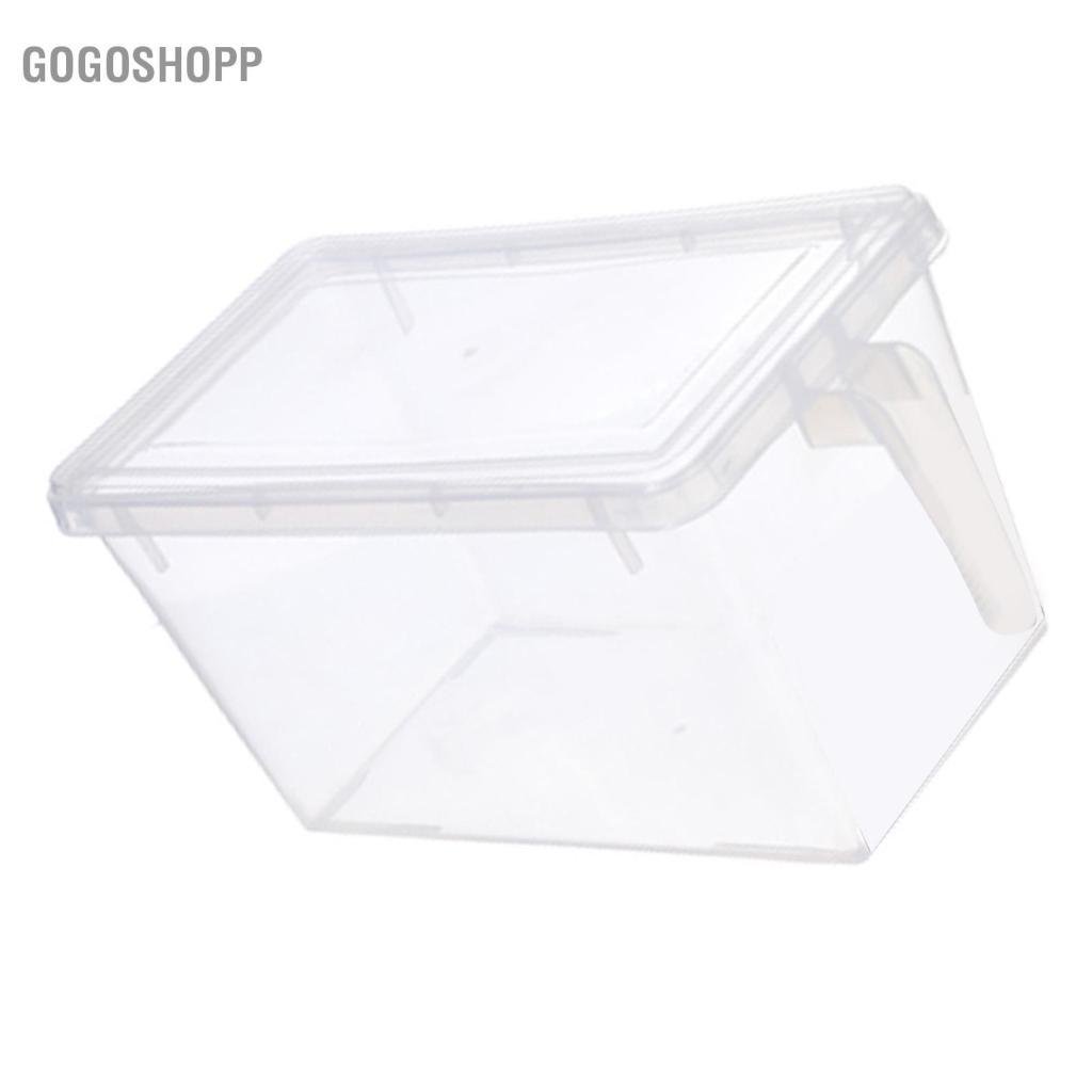 Gogoshopp Hộp Đựng Thực Phẩm Tủ Lạnh Có Thể Xếp Chồng YDuupxe Hộp Đựng Thực Phẩm Hình Chữ Nhật Trong Suốt Có Nắp Tay Cầm Đựng Rau Củ Quả Trứng