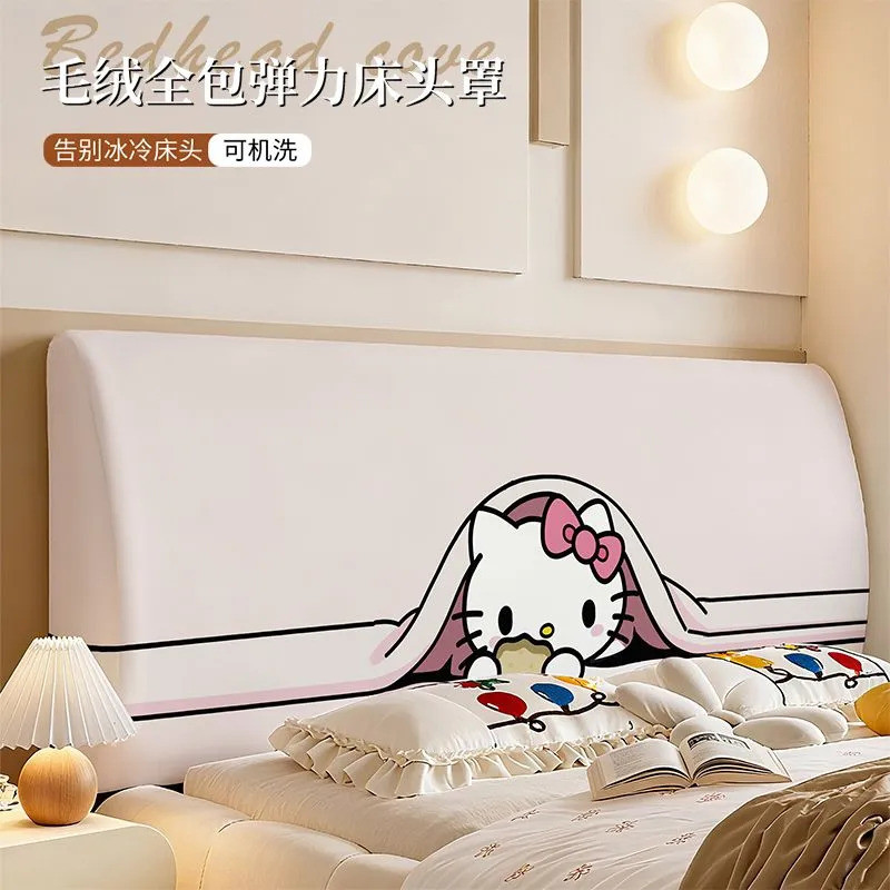 Phong Cách Mới Bao Hộ Gia Đình Đầu Bao Co Giãn Vỏ Xấu Xí 2026 Đầu Giường Full Giường Túi Đa Năng Bốn Mùa Mèo Hoạt Hình kt