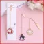BH2 Sanrio Pochacco Kuromi Kim Loại Đánh Dấu Trang Hoạt Hình Mặt Dây Chuyền Tốt Nghiệp Mùa Quà Tặng Cho Bạn Bè Quà Lưu Niệm HB2