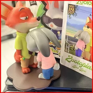 BH2 Zootopia 2 Judy Hopps Nick Wilde Đối tác tốt nhất Sweet Companion Series Hình hành động sưu tập HB2