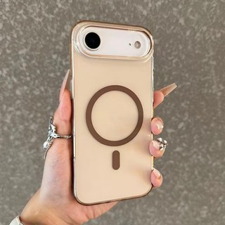 Ốp điện thoại cứng từ tính PC trong suốt cao sang trọng Tương thích với iPhone 17 16 15 14 13 12 11 Pro Max 17 AIR Ốp lưng