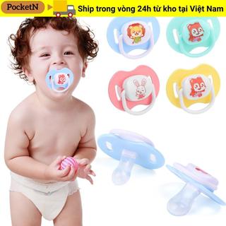 POCKETN Núm vú giả cho bé Nắp chống bụi Dễ thương Trẻ sơ sinh Núm vú sơ sinh