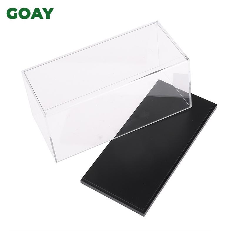 GOAY 1: 32 Xe Ô Tô Mô Hình Hộp Bảo Vệ Trong Suốt Acrylic Bụi Bìa Cứng Bảo Quản Giá Đỡ VN