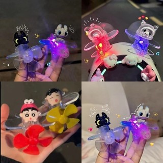 Phụ kiện trang trí xe máy máy bay phát sáng - Decor nội thất ô tô cute nhân vật hoạt hình không cần pin dễ lắp
