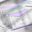 BEABOUT 4 Thư mục tập tin A4, Túi đựng giấy thi chống nước di động, Túi đựng tài liệu trong suốt quay lại trường học