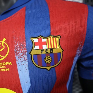 Áo cầu thủ Barcelona 2026 – 27 (Đỏ và Xanh) – Tùy chỉnh với tên & số của bạn, Vải thoáng khí cao cấp, Có sẵn S – 2XL