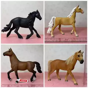 Sile Hanover Matian Nasi Ngựa Đi Bộ Friss Ngựa Đen Ngựa Mỹ Cưỡi Ngựa Mô Hình Động Vật Ngựa