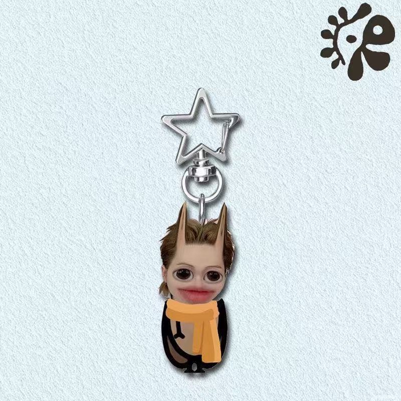 Cortis Cockroach Acrylic Star Buckle Martin Gold Master Training Acrylic Schoolbag Pendant Funny Support