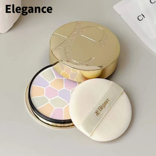 elegance  Sang Trọng Đầy Màu Sắc Mật Ong Bột Kiểm Soát Dầu Lâu Dài Trang Điểm Chống Thấm Nước Ẩn Lỗ Chân Lông Nuôi Dưỡng Da Mật Ong Bột Trang Điểm Mặt