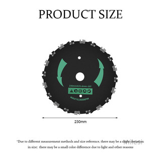 9 inch 20 răng Phụ kiện máy cắt cỏ Lưỡi cưa đa năng Lưỡi cưa xích Máy cắt cỏ gia dụng  AIMVUKES