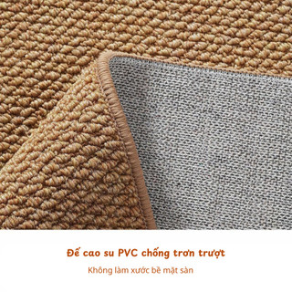 Bộ 2 Thảm Trải Sàn Nhà Bếp Sợi Dệt Cao Cấp – Thấm Hút Nước, Hút Dầu Mỡ, Chống Trượt An Toàn