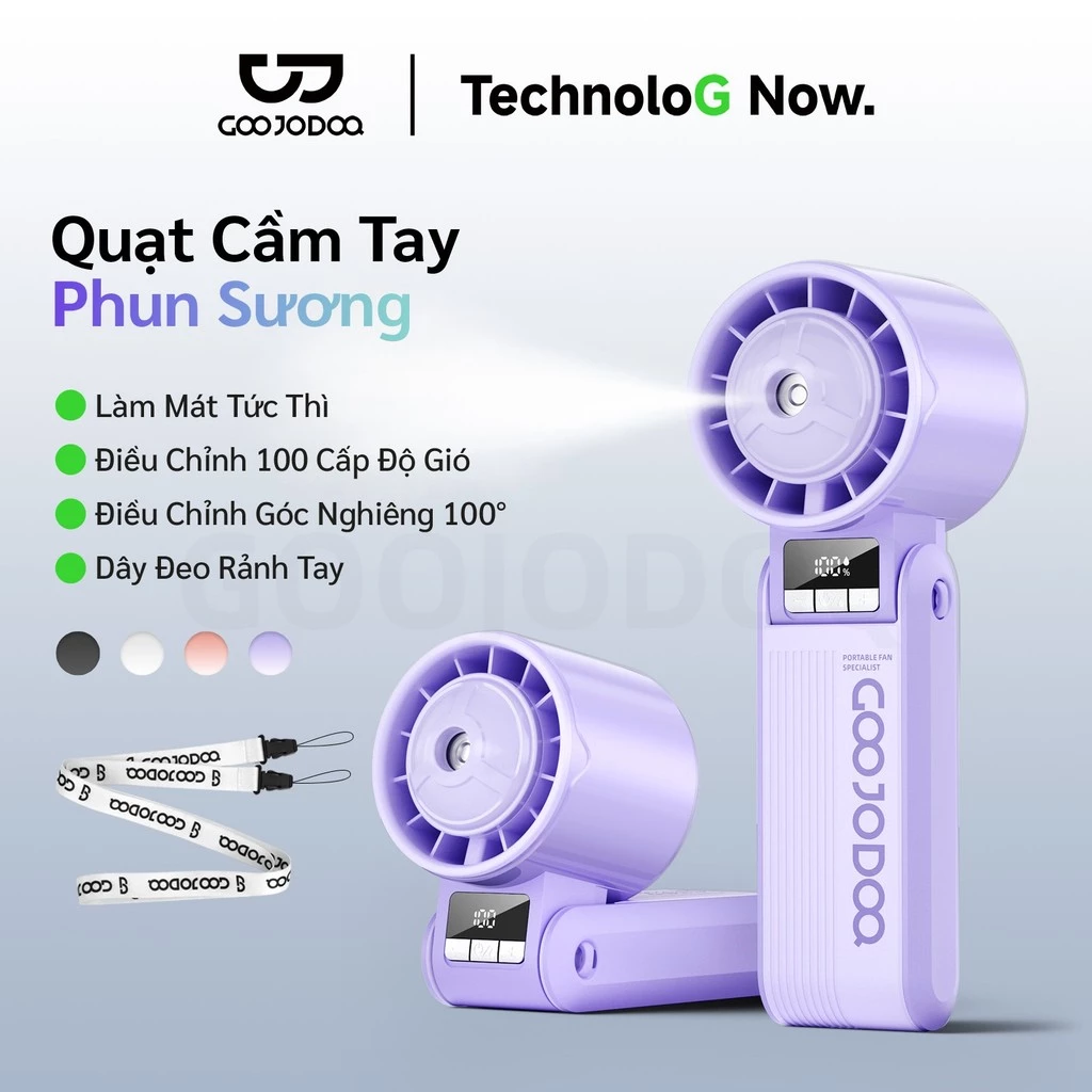 Quạt phun sương GOOJODOQ tổng thể