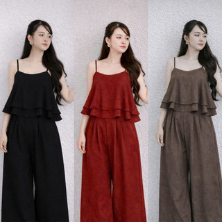 Set Đũi Nữ 2 DÂY Quần Suông DÀI Xinh Xắn Thời Trang Thiết Kế CỰC ĐẸP