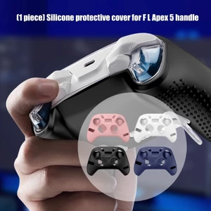 Sẽ Vỏ Bảo Vệ Linh Hoạt Cho 5 Bộ Điều Khiển Trò Chơi Vỏ Silicon Tay Cầm Trò Chơi Tay Chống Trầy Xước Da