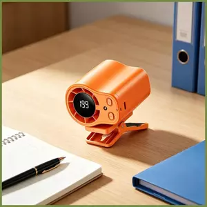Quạt Nhỏ Cá Nhân Multi-Speed, Pin Sạc - Phù Hợp Cho Đi Xe Đạp, Du Lịch, Câu Cá và Cắm Trại