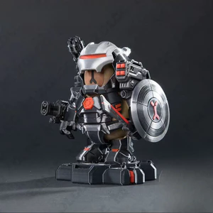 Hầu hết lời khen ngợi [Chính hãng] Búp bê Capybara Samurai đen phong cách mới Sáng tạo Người sắt từ tính Capybara Hình Đồ chơi giải nén Quà tặng trang trí máy tính để bàn
