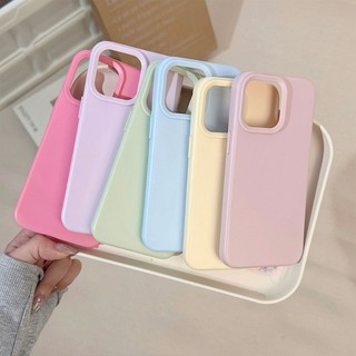Ốp điện thoại Macaron Jelly Matte mới mùa xuân cho iQOO Neo 11 10 9 9S 8 Pro Plus 10R INS Style Cover Màu kẹo đầy màu sắc dễ thương Vỏ mềm silicon đơn giản