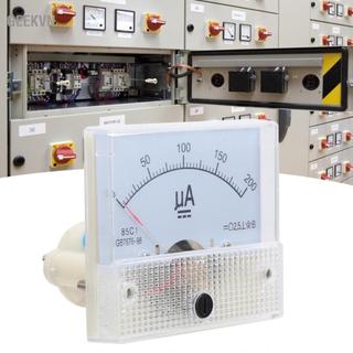geekvn 85C1 DC 0-200UA Máy đo dòng điện con trỏ Ampe kế có độ chính xác cao Bảng đo tương tự