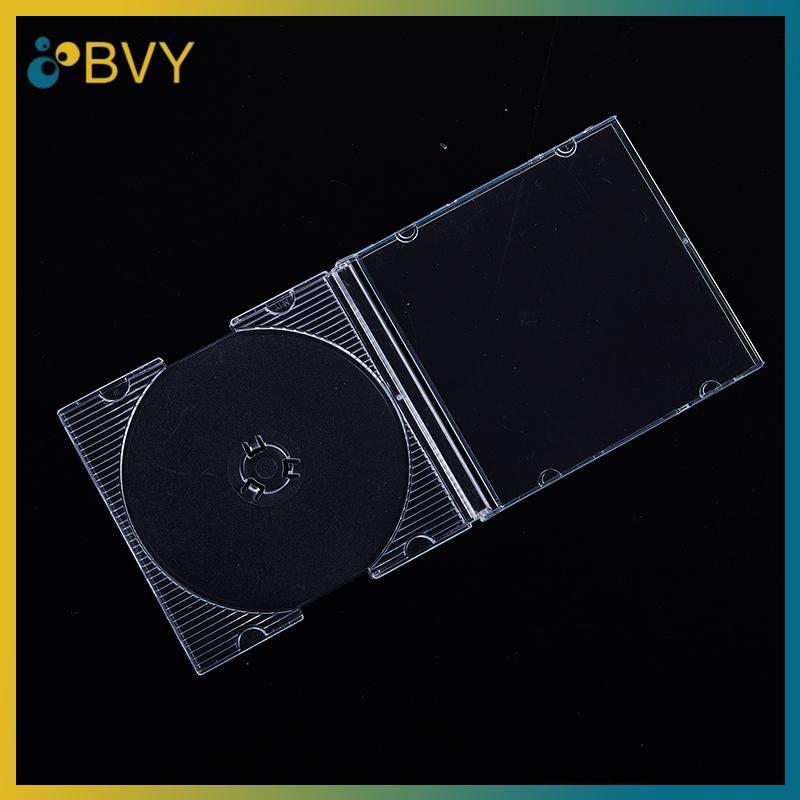 BVY 5 / 10 Chiếc Hộ Gia Đình Tiêu Chuẩn Đĩa Đơn Hộp Bảo Quản DVD Ốp Lưng CD Nhựa Trong Suốt Hộp CD Đĩa CD.