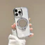 Dành Cho infinixSmart8 Ốp Lưng Điện Thoại Khung Mạ Điện Gương Trang Điểm Spark20 Trong Suốt Lấp Lánh Gương Giá Đỡ
