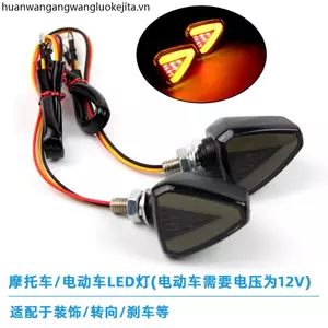 Xe Máy Biến Tín Hiệu Thích Ứng Với Xe Điện Xe Máy Điện 12V Điện Áp Đèn LED Chiếu Sáng Đèn Trang Trí Sửa Đổi Phụ Kiện