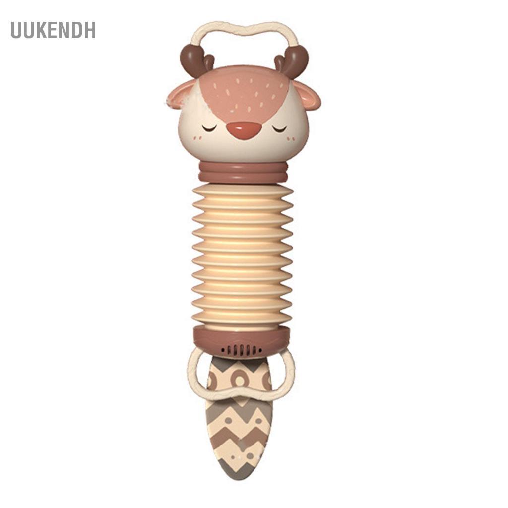 Uukendh Âm nhạc Accordion 6 Hiệu ứng âm thanh Vui nhộn Lục lạc Giấy Hình dáng dễ thương Bé có thể uốn cong Giáo dục sớm cho chuyến đi gia đình tại nhà