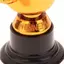 Giải thưởng danh hiệu chiến thắng Mini 1 mảnh Giải thưởng Thumbs Up Trophy Nhựa Vàng Trophies Khuyến khích trang trí máy tính để bàn tại nhà [mới]