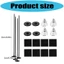 Car Fan Mounting Kit Automotive Radiator Fan Mount Zip Ties Mounting Tie Strap