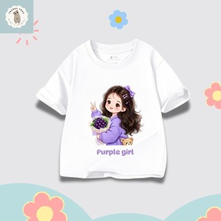Áo thun một tay in chữ "Cô gái xinh đẹp" - Thoải mái, thoáng khí, thân thiện với da