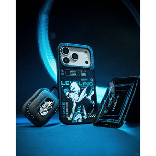 CASECASE X Solo Leveling Sung Jin Woo Medley Ốp lưng kính hút từ tính chống trầy xước cho IPhone 17 Air 16 15 14 Pro Max Plus Ốp lưng cứng có hộp khắc logo