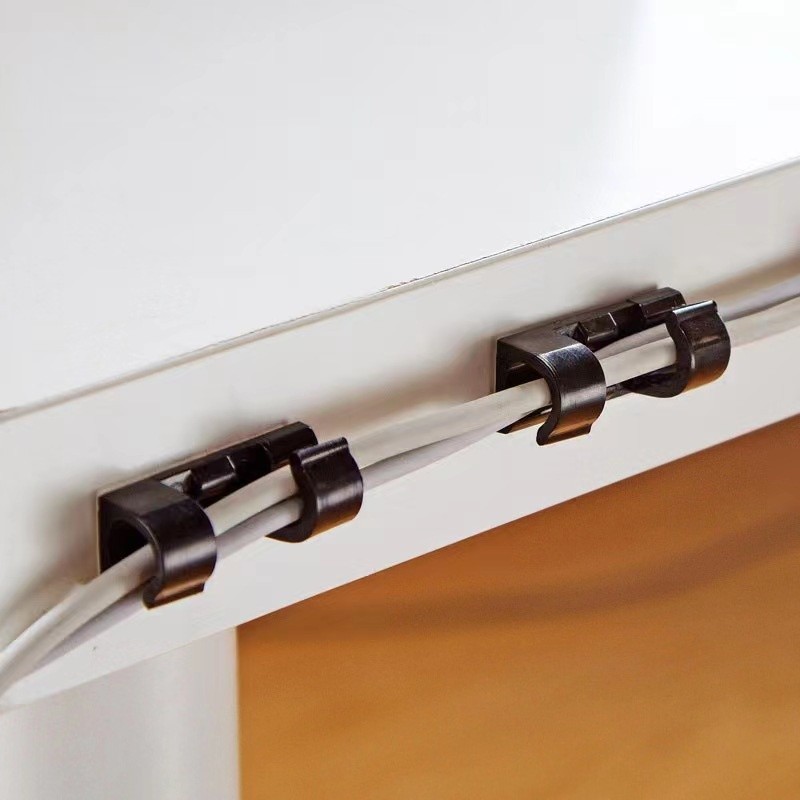 M7 VỈ 20C KEO 3M MỚI Nẹp Cố Định Dây Điện Kẹp Giữ Cáp Sạc Nẹp Dây Điện Chống Rối Dán Tường  MALAN