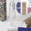 Chai Atomizer Nước Hoa DARON, Chai Nước Hoa Full Kim Cương Giả 10ML, Chai Xịt Rỗng Thời Trang Chai Xịt Nước Hoa Chống Rò Rỉ Ứng Dụng Đóng Chai Phụ