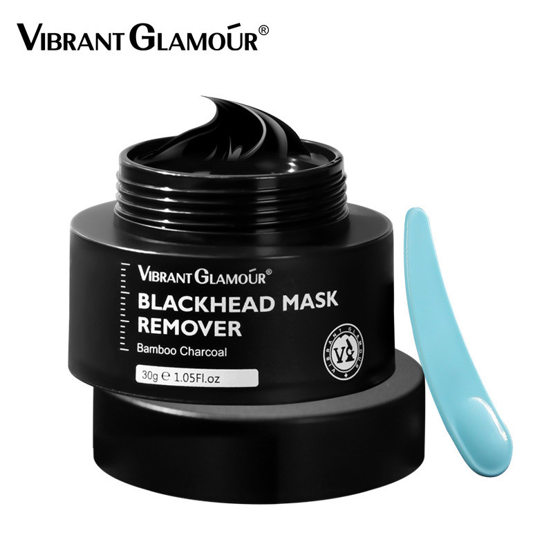 VIBRANT GLAMOUR Than tre Loại bỏ mụn đầu đen Miếng dán mũi rách / Mặt nạ mũi Làm sạch sâu 12.25