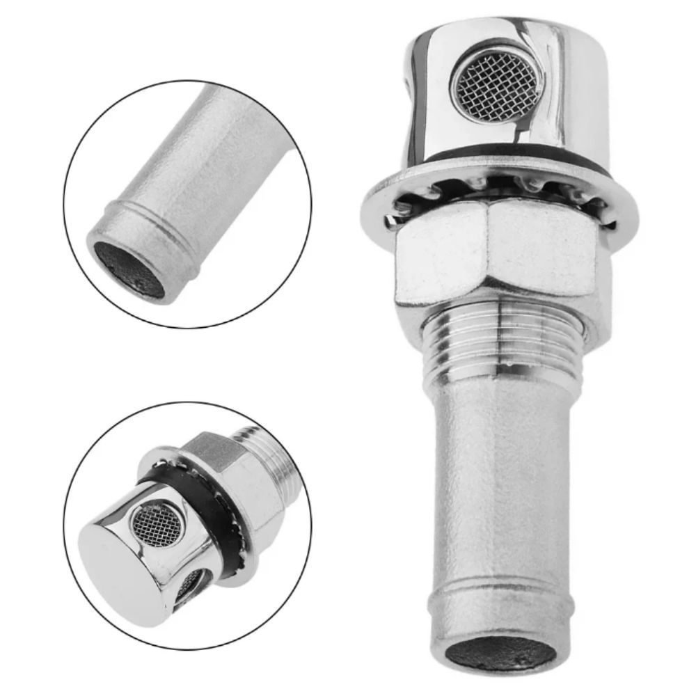 LACYESUK Ống bình nhiên liệu, hệ thống thông gió thép không gỉ cấp biển, thiết kế đa năng cho thuyền