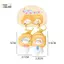 PlumHOUSE 1 Cặp Chó Dễ Thương Móc Khóa Từ Tính Mặt Dây Chuyền Hoạt Hình Sáng Tạo Cặp Đôi Móc Khóa Tinh Tế Ba Lô Trang Trí Phụ Kiện Quà Tặng VN
