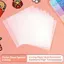 YUUKII 50 / 100 Chiếc DIY Puzzle Bean Giấy ủi đặc biệt, Phụ kiện đồ chơi Giấy nướng hạt Perler có thể tái sử dụng, Thảm sắt Máy hỗ trợ ủi thủ công Tấm ủi nâng cao