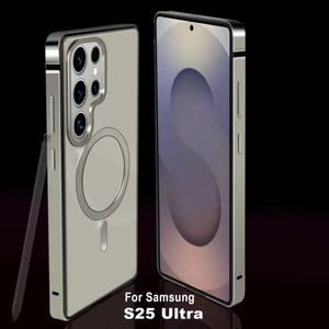 Ốp Điện Thoại Khung Kim Loại Tổng Hợp Màu Sắc Chính Hãng, Dành Cho Samsung Galaxy S25 Ultra Chống Rơi Bảo Vệ Từ Tính Ốp Lưng
