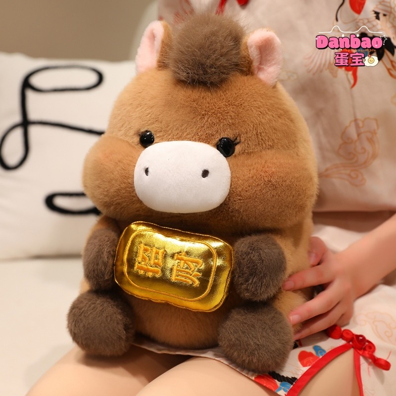 [DANBAO] Bé Trai Béo Có Phước Lành Và Sự Giàu Có Ngựa Cho Bé Đồ Chơi Sang Trọng Búp Bê Pony Dễ Thương Quà Tặng Tết Nguyên Đán Năm Ngựa Linh Vật Trang Trí Năm Mới Quà Tặng Mềm Cho Bạn Bè Quà Tặng Năm Mới DANBAO Đồ Chơi
