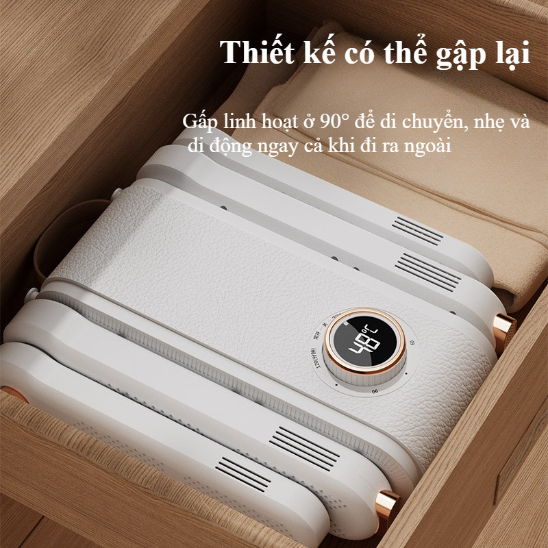 Máy Sấy Giày Khử Mùi Diệt Khuẩn 2 Ống Sấy Làm Khô Nhanh Gọn Nhẹ Cho Giày Tất Dùng Trong Gia Đình Thông Minh