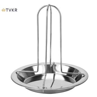 TVKR Rang Nướng Đứng Gà Roaster Giá Bếp Ngoài Trời BBQ Dụng Cụ Thép Carbon Chống Dính Nướng Đĩa Gà OIK