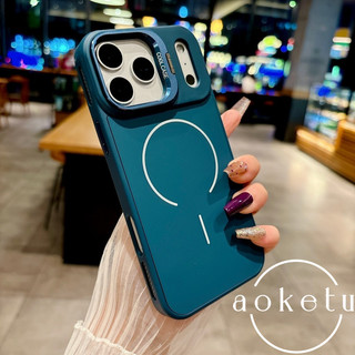 Giá đỡ ống kính thích hợp cho vỏ điện thoại Apple 17 Promax iPhone 16 mờ từ tính 15 cảm giác da 14 chống bụi bẩn 13 chống trượt bên tản nhiệt bao gồm tất cả vỏ điện thoại